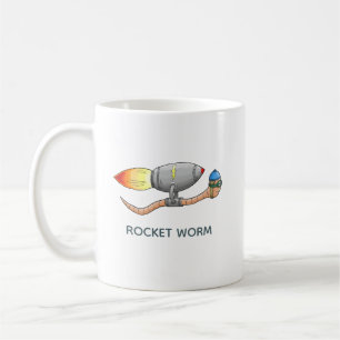 Speedy Rocket Worm Kaffeetasse