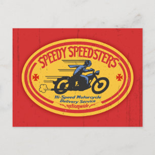 Speedy Speedsters - ov Postkarte