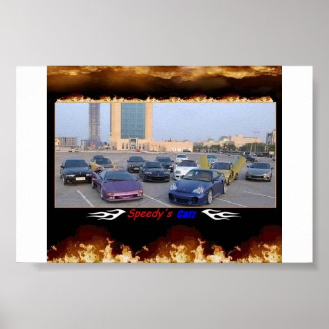 speedys cars poster (Vorne)