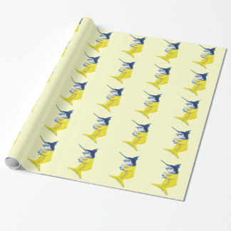Speerfisch-Baby-Packpapier Geschenkpapier