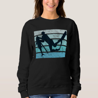 Speerfischen Tauchen Fischjagd Speer Fischer Speer Sweatshirt