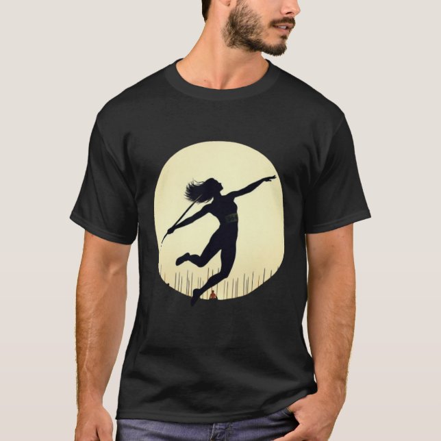 Speermädchen T-Shirt (Vorderseite)