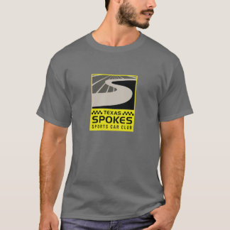 Speiche-Logo-grauer T - Shirt: Männer T-Shirt