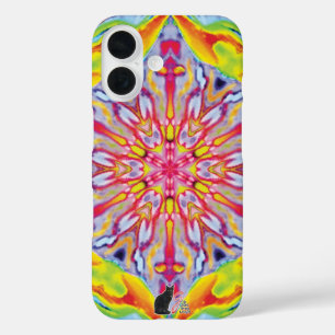 Speichen Kaleidoskop iPhone 16 Hülle