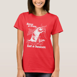 SPEICHERE EINEN BAUM - WEISS -.png T-Shirt