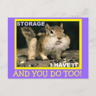 Speicherkarte Postkarte