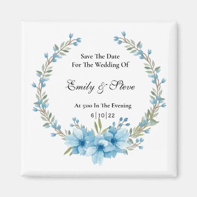 Speichern des Datumsfensters Magnet (Vorne)