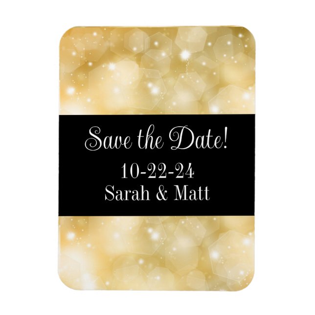 Speichern des Datumsmagneten Gold Magnet (Vertikal)