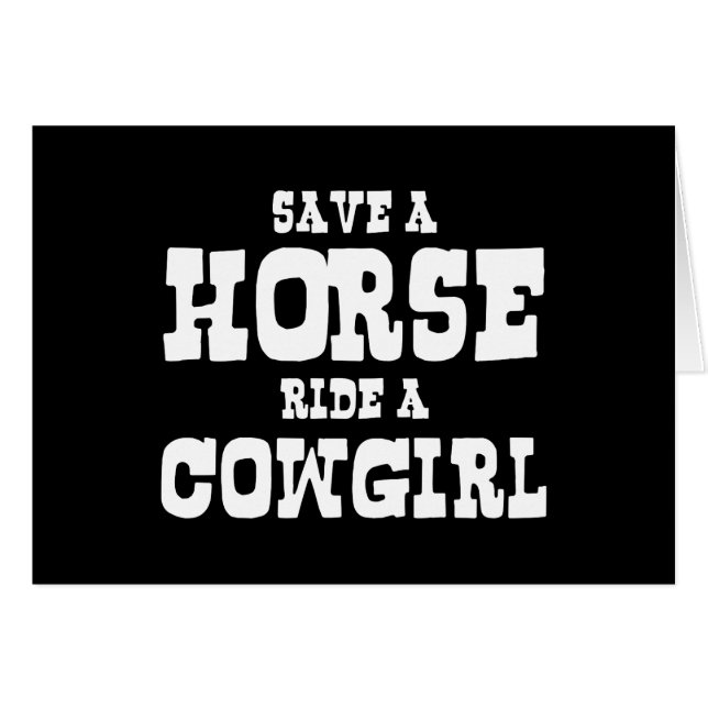 SPEICHERN EINER PFERDEFAHRT EINE KÜHLKARTE (Vorderseite (Horizontal))