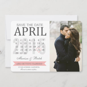 Speichern Sie die Datumsankündigungen im Kalender  Save The Date