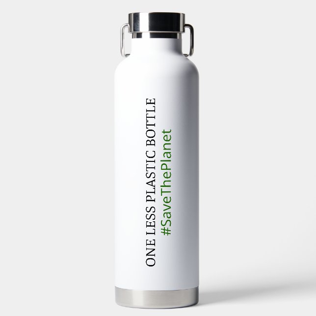 Speichern Sie die isolierte Flasche des Planeten (Vorderseite)