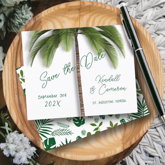 Speichern Sie unter dem Palm Tree Budget die Daten Flyer (Von Creator hochgeladen)