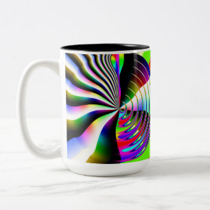 SPEICHERREISE (Sie können die Wörter ändern) Zweifarbige Tasse