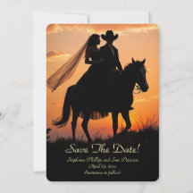 Speichert das Datum Land Western Cowboy Cowgirl