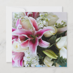 Speichert das Datum mit floraler Abdeckung Save The Date