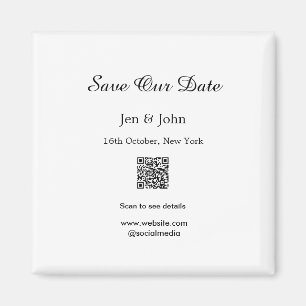Speichert unser Datum Scannt QR für Details Name D Magnet