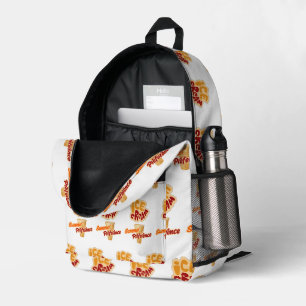 Speiseeis im Sommer Bedruckter Rucksack