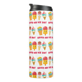 Speiseeis Thermosbecher