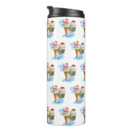 Speiseeis Thermosbecher