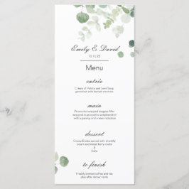 Speisekarte, Hochzeitsmenü, Babydusche, Bridal   Menükarte