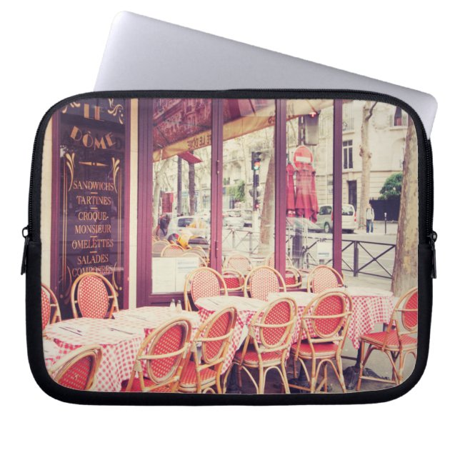Speisen im Paris-Al-Fresko Laptopschutzhülle (Vorderseite)