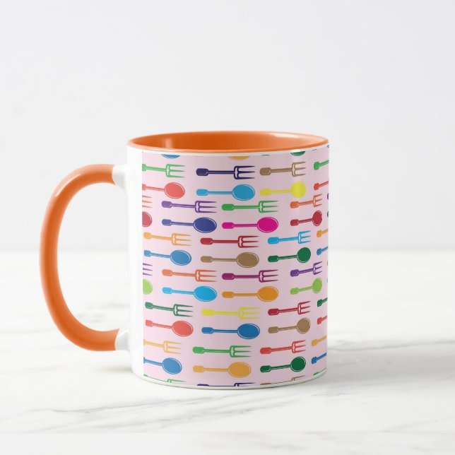 Speisen von Beschaffenheit Tasse (Links)