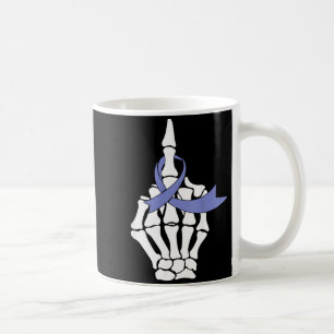 Speiseröhrenkrebs Mittelfinger Immergrün-Band Kaffeetasse