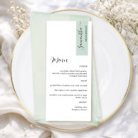 Speisesaal Personalisiert mit Gast Name Elegante M
