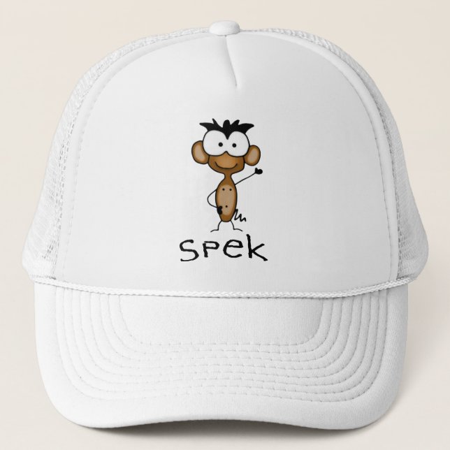 Spek den Affenhut Truckerkappe (Vorderseite)