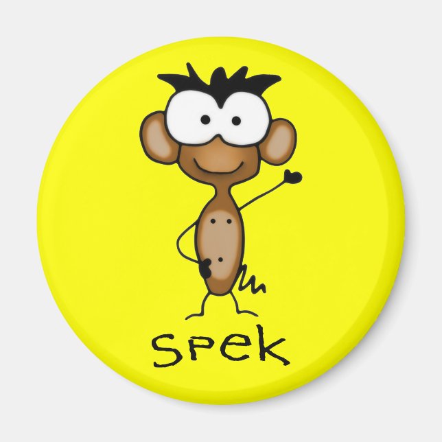 Spek the Monkey Magnet (Vorne)