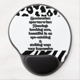 Spektakulär: Definition ・ tac ・ ・ Gel Mousepad