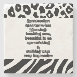 Spektakulär: Definition ・ tac ・ ・ Steinuntersetzer