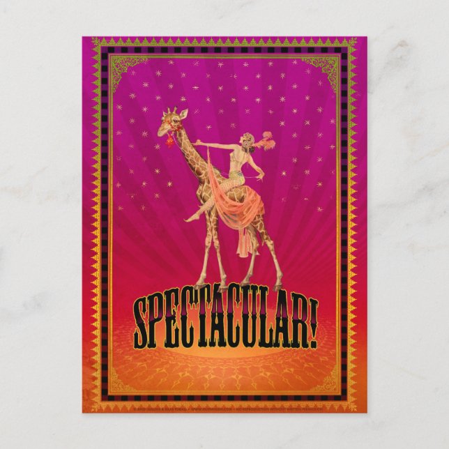 Spektakulär! Postkarte (Vorderseite)