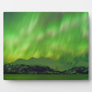 Spektakuläre Aurora Fotoplatte