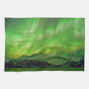 Spektakuläre Aurora Geschirrtuch