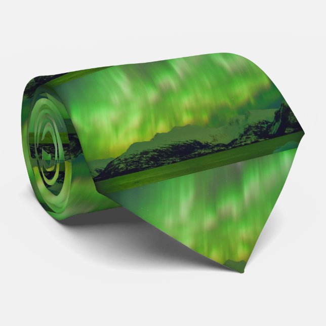Spektakuläre Aurora Krawatte (Gerollt)