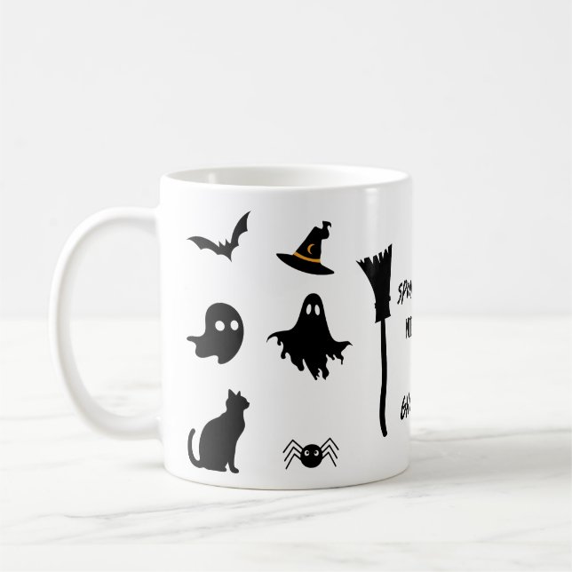 spektakuläre Sitzung und Begrüßung auf der Geister Kaffeetasse (Links)