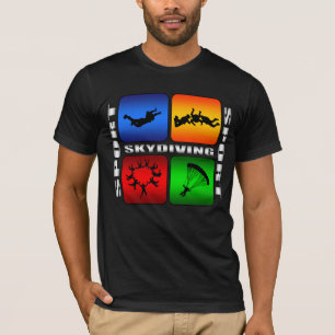 Spektakulärer Fallschirmsprung T-Shirt