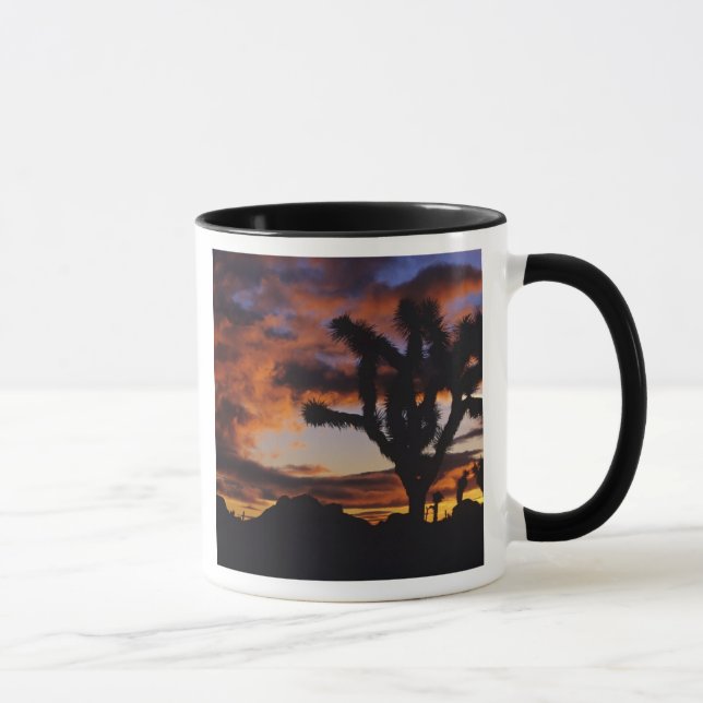 Spektakulärer Sonnenaufgang auf Joshua Tree Nation Tasse (Rechts)