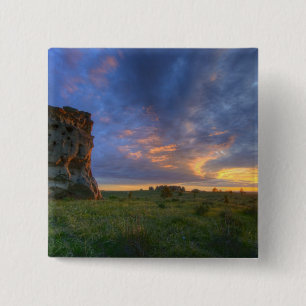 Spektakulärer Sonnenuntergang am Rock von Medicin Button