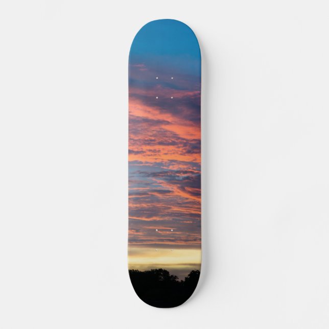 Spektakulärer Sonnenuntergang Kakadu Australien la Skateboard (Vorderseite)