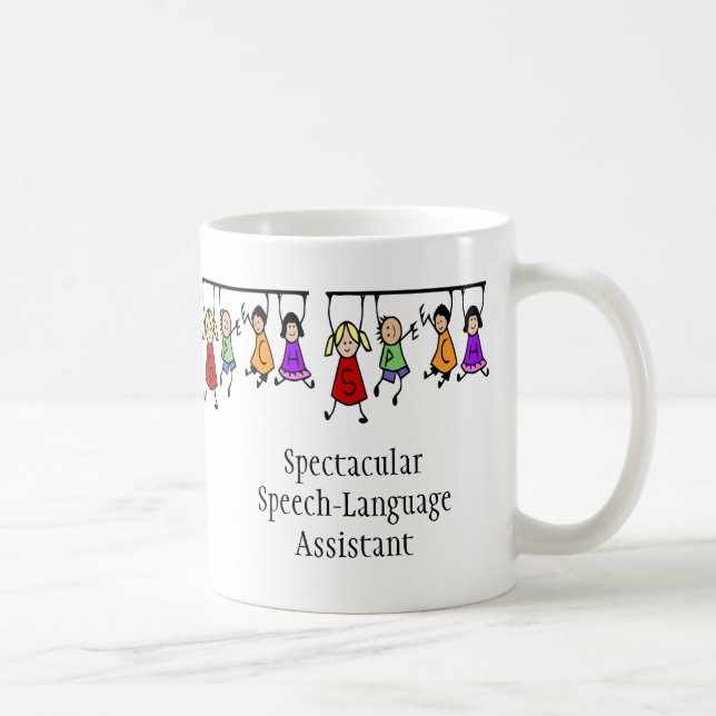 Spektakulärer Sprachassistent niedliche Kinder Kaffeetasse (Rechts)