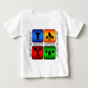 Spektakuläres Gewichtsheben Baby T-shirt