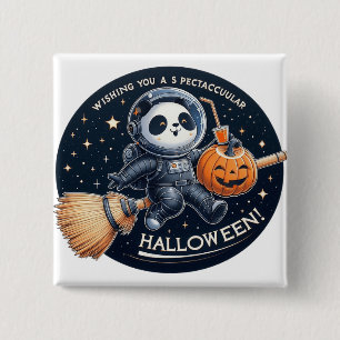 Spektakuläres Halloween mit einem Bambus-Broom-Pan Button