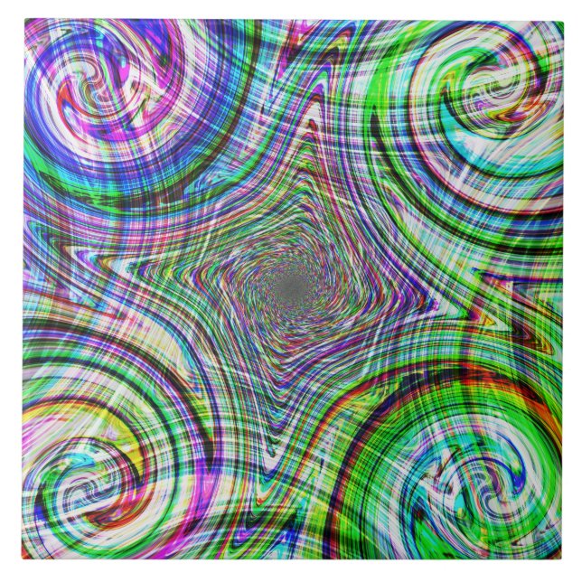 Spektraldiamant 4 Tile Fliese (Vorderseite)