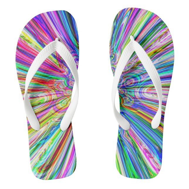 Spektraldiamant 5 Flip Flops (Fußbett)