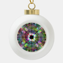 Spektraldiamant acht keramik Kugel-Ornament