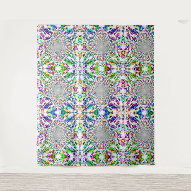 Spektraler Diamant 2 Tapestry Wandteppich (Vorderseite)