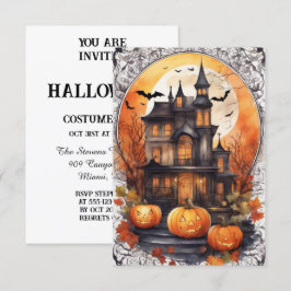 Spektralsoiree: Eine Halloween-Einladung wie keine Einladung