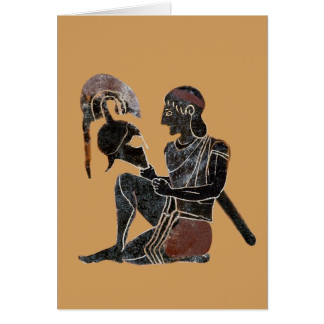 Spektrum - altgriechisches Hoplitesoldatsitzen (Vorne)